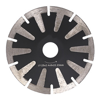 T teeth Segment Diamond Cutting blade for granite/stone