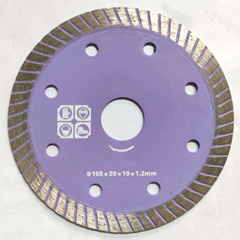 4''105mm Thin Turbo Cutting Saw Blade for porcelain/tile