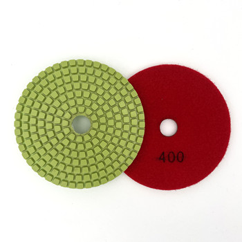 High efficiency sharp wet polishing disc for stone