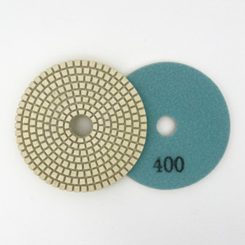 White High efficiency sharp wet polishing disc for stone