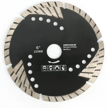 Triangle teeth Segment Cutting blade for granite